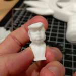 Trump Bust Small Front Profile